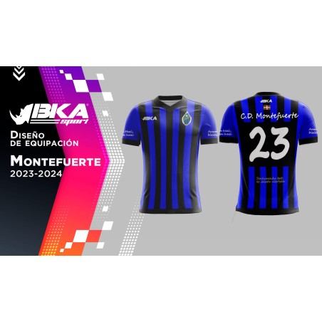 CAMISETA EQUIPACION "C.D. MONTEFUERTE"